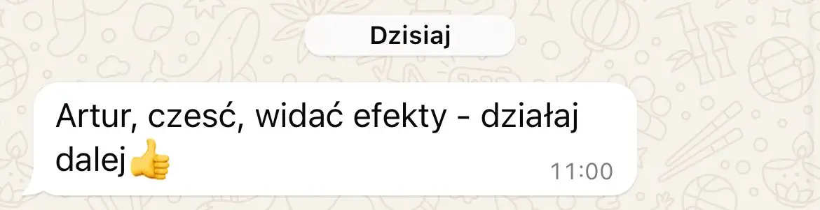 WhatsApp od Andrzeja
